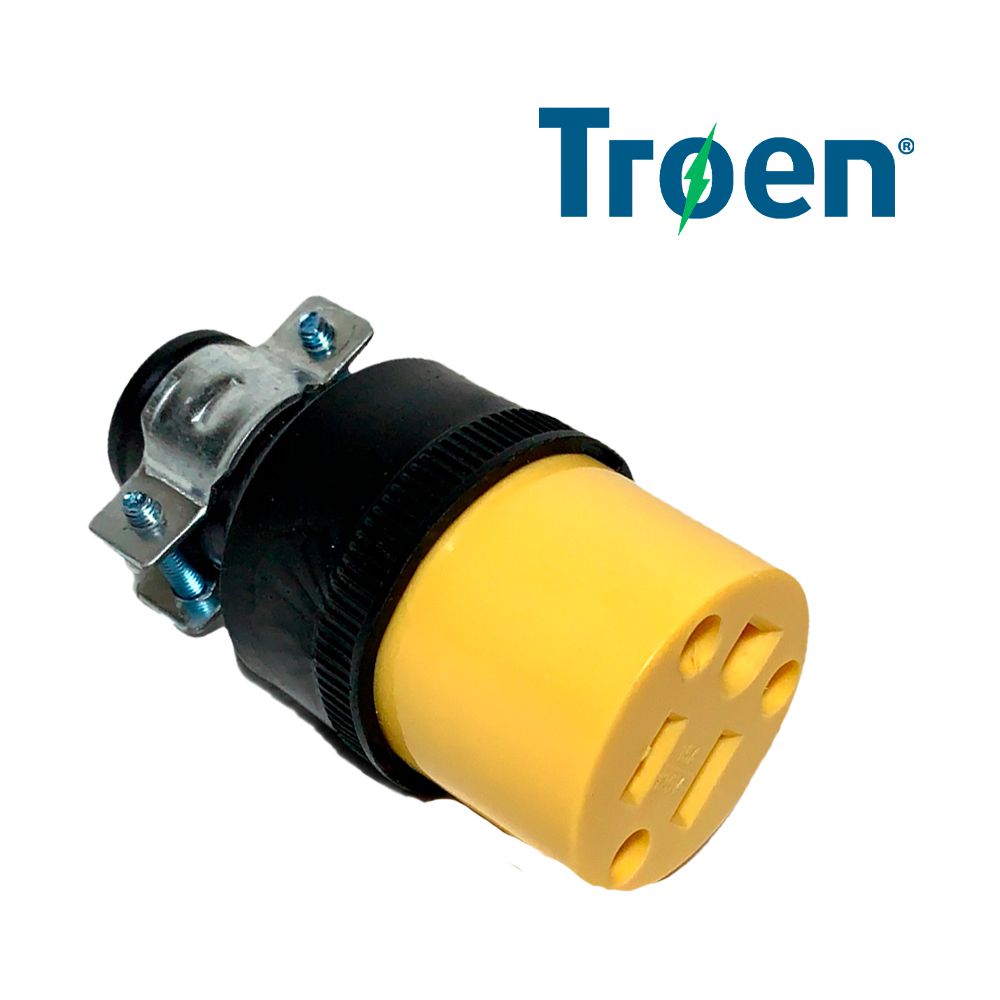 TOMA CTE. HEMBRA POLARIZADO TROEN PARA EXTENSION DQ-024-PST