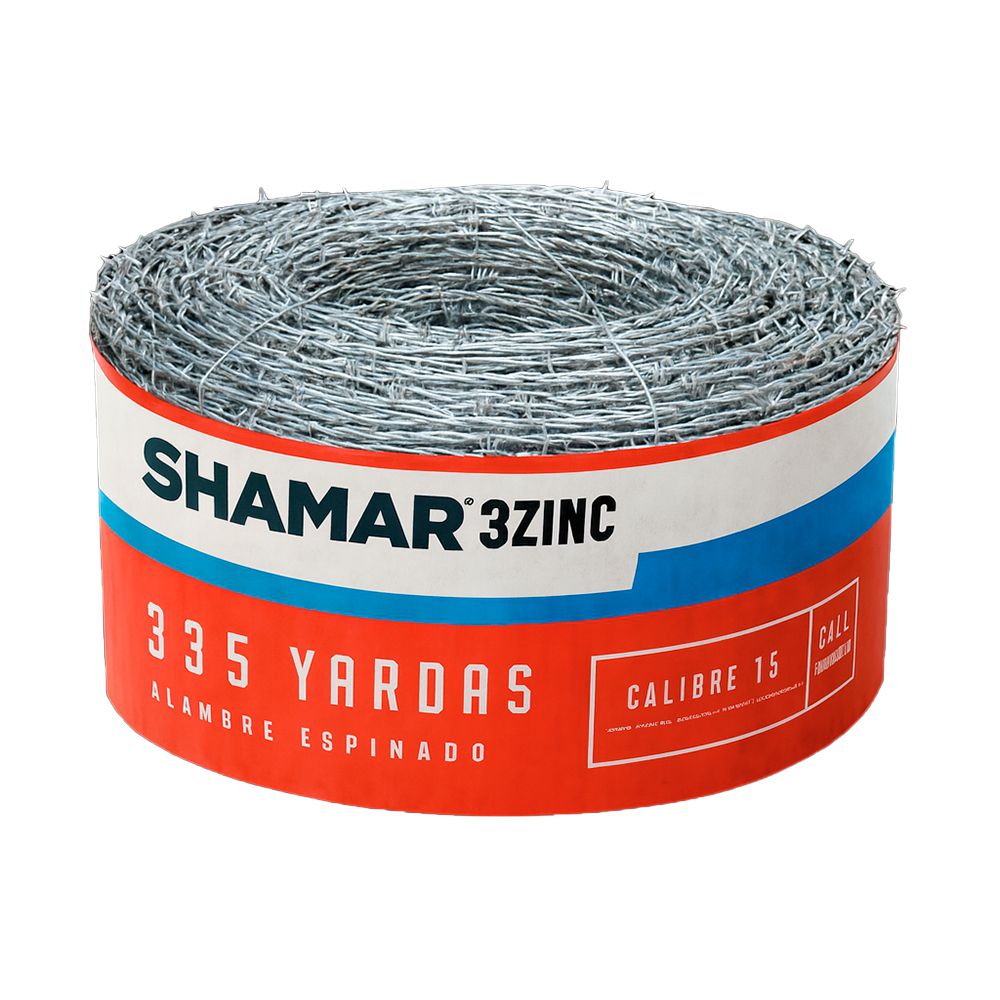 ALAMBRE ESPIGADO SHAMAR TIPO MOTTO 335YDS