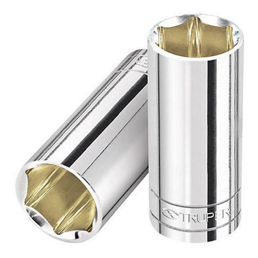 CUBO LARGO ACERO 1/2 X 11MM TRUPER 13351