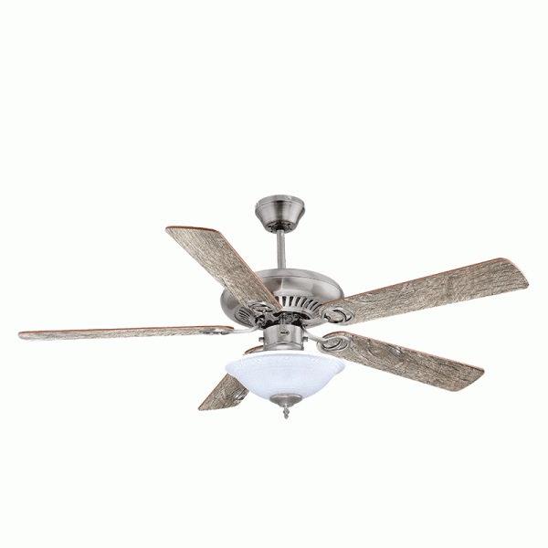 VENTILADOR RLV25 ISABELLA MADERA OSCURA/CLARA 52PULG