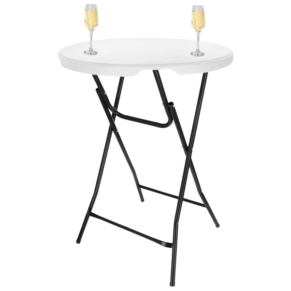 MESA PLASTICA T/GRANITE REDONDA 2.7FT BSL-Y82