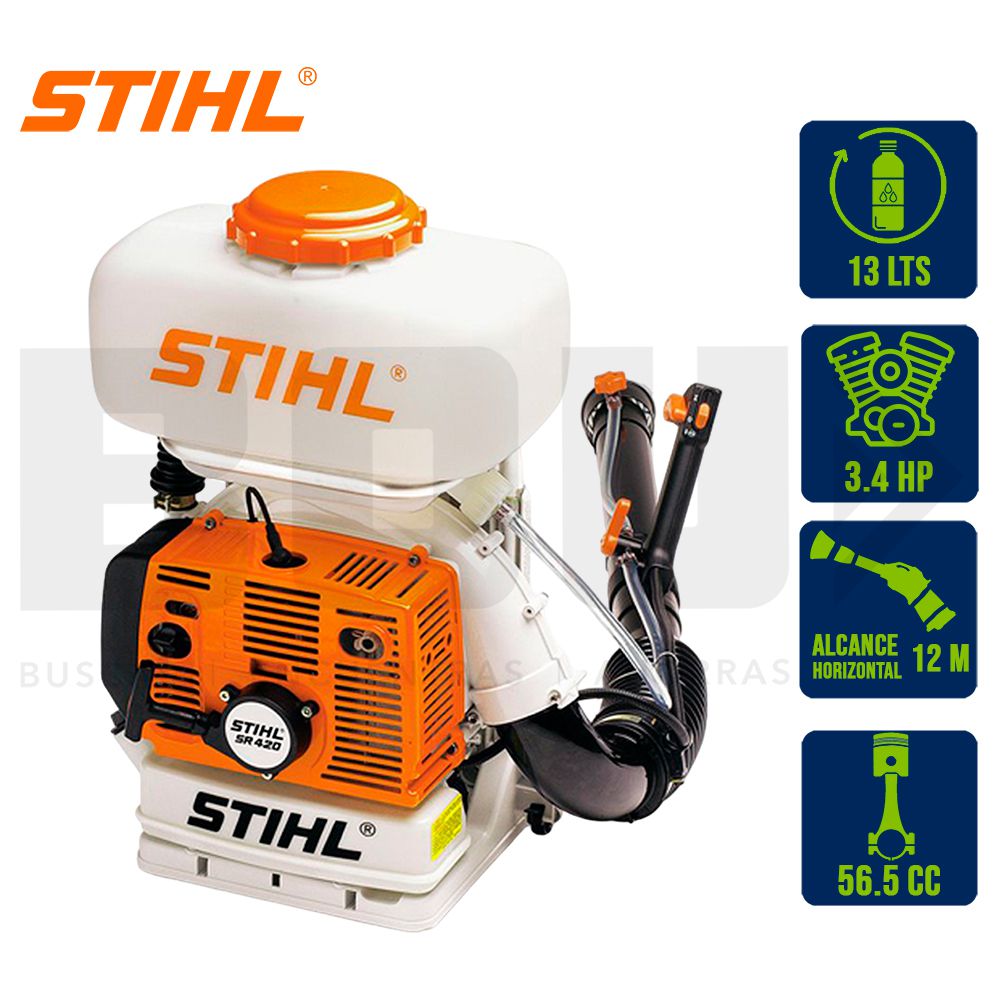 FUMIGADORA STIHL SR420 13LTS 3.4HP 56.5CC