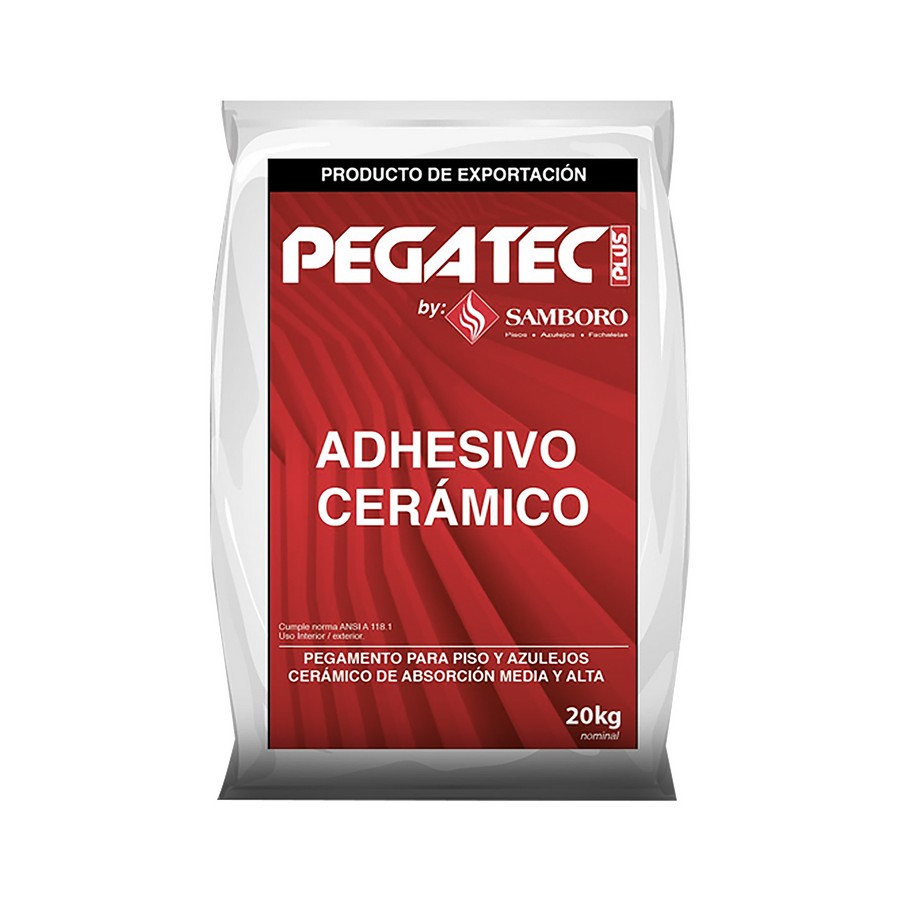 PEGAMENTO P/CERAMICA PEGATEC 20KG. CME
