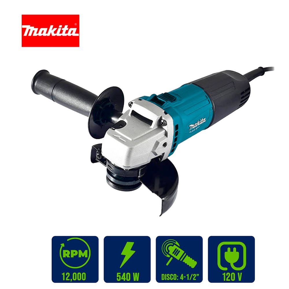 PULIDORA MAKITA MT 4 1/2 PULG 540W MO901G