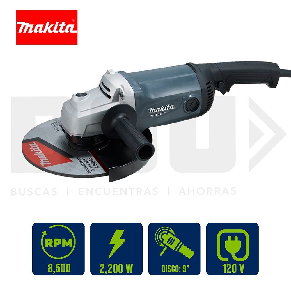 PULIDORA MAKITA MT 9 PULG 2200W MO921G