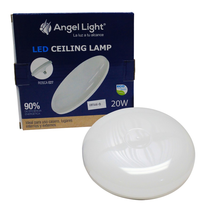 LAMPARA LED TECHO C/ROSCA E27 20W A105-BDLED-20W (DESC)