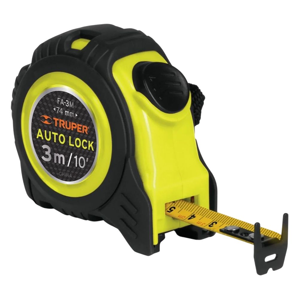 CINTA METRICA TRUPER AUTO-LOCK 3MTS 10746