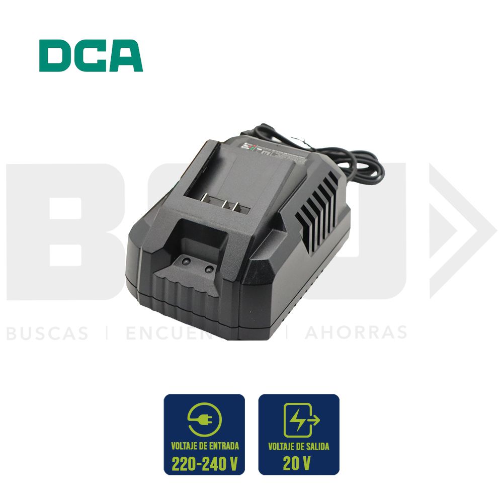 CARGADOR BATERIA DCA 20V FAST MAX 8A FFCL20-04