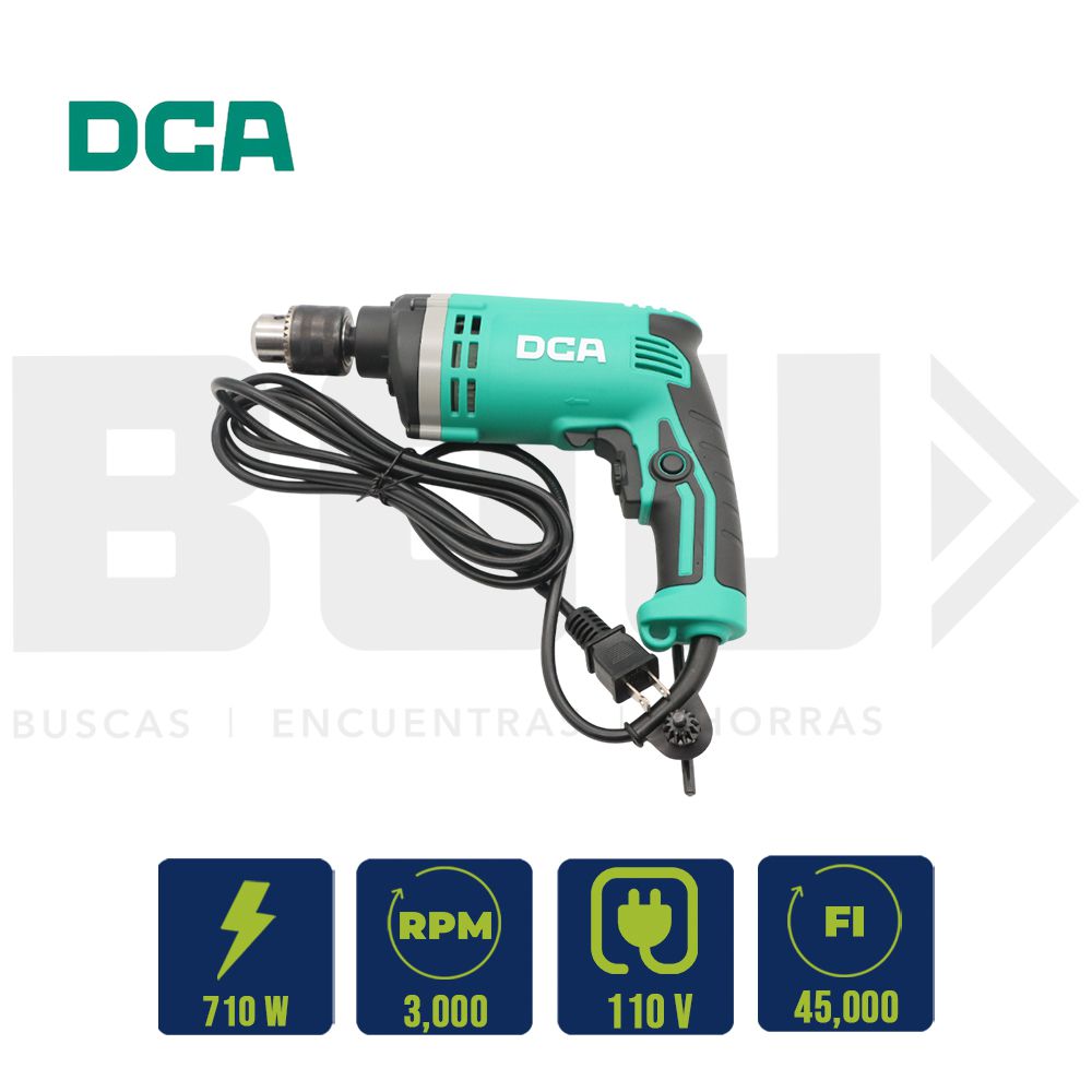 TALADRO PERCUTOR ELECT. DCA 1/2PULG 710W AZJ16