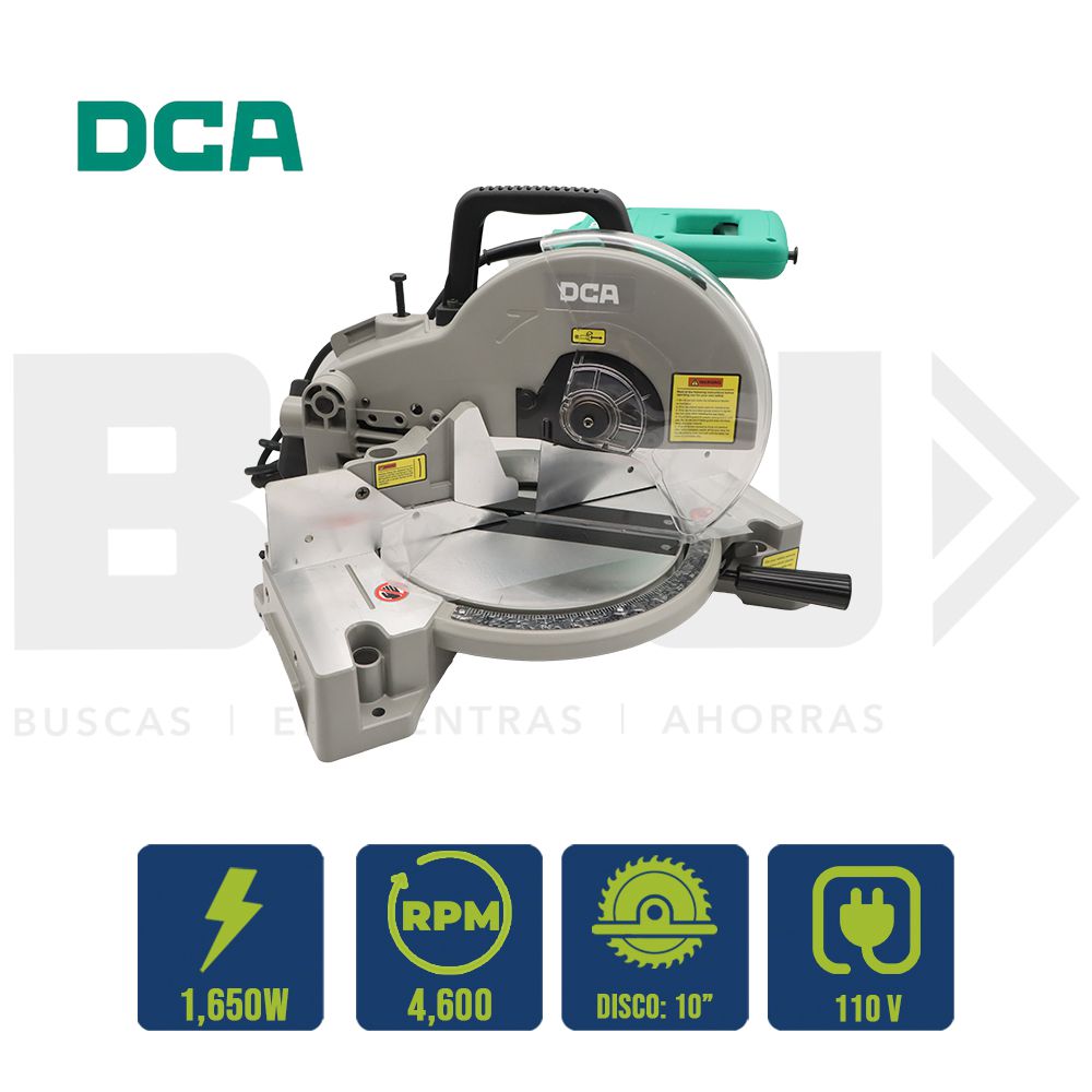 SIERRA INGLETEADORA ELECT. DCA 10PULG 1650W AJX255
