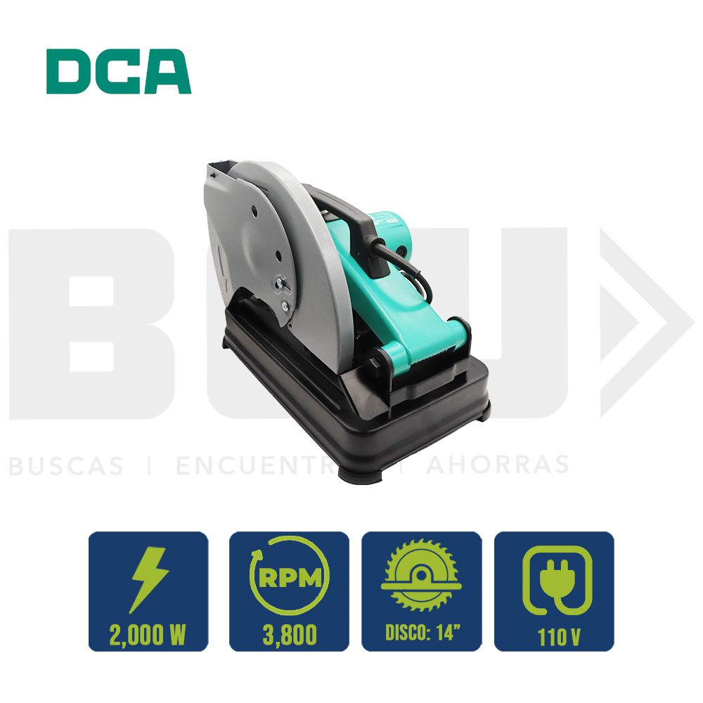 SIERRA TRONZADORA ELECT. DCA 14PULG 2000W 3HP AJG02-355