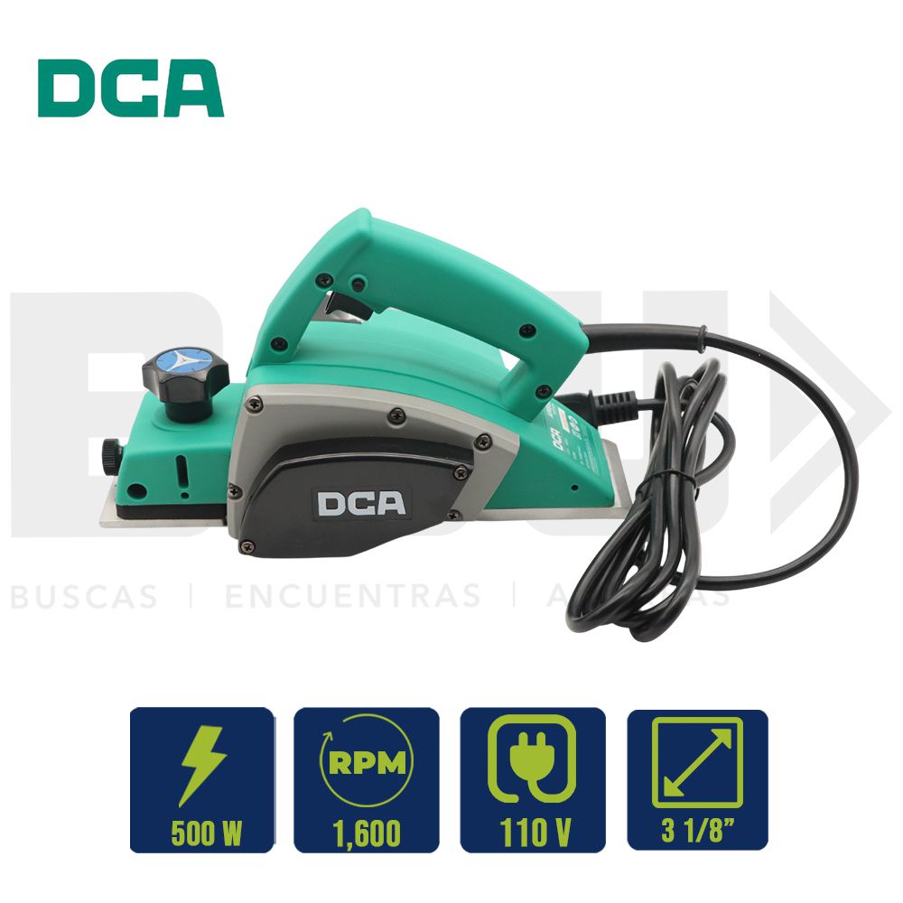 CEPILLO ELECT. DCA 3 1/8PULG 1MM 500W AMB82