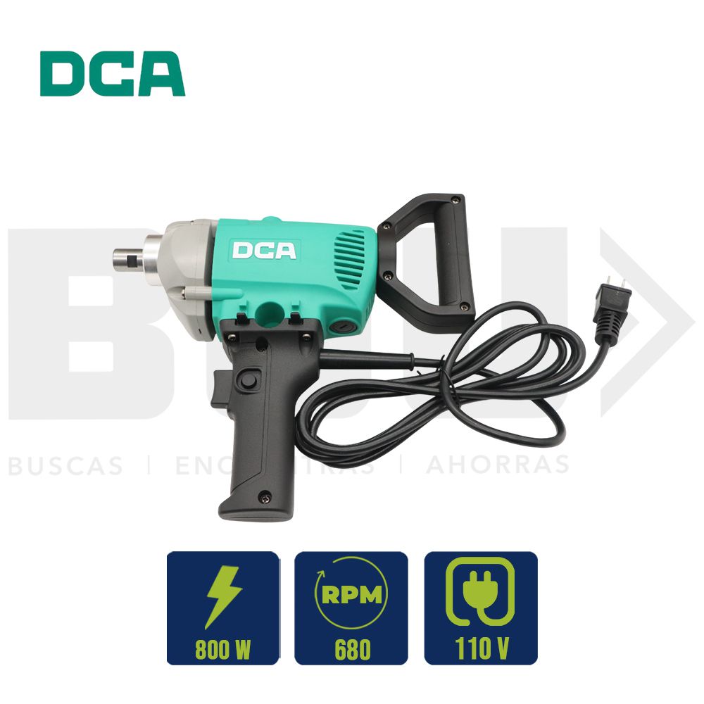 MEZCLADOR PINTURA PASTA MORTERO ELECT. DCA 800W AQU160