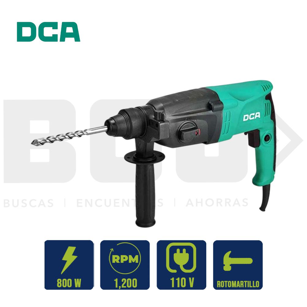 ROTOMARTILLO SDS PLUS ELECT. DCA 800W 3POS 3J 3KG AZC05-26B