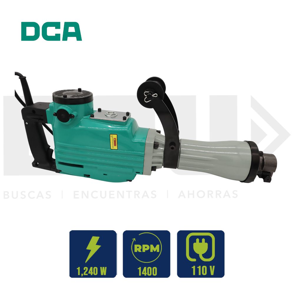 DEMOLEDOR CONCRETO ELECT. DCA 1240W 41.8J 16KG AZG15 (DESC)