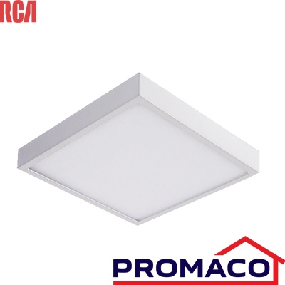 PANEL LED SOBREPONER RCA CUAD. RLCSLD24W 24W 30CMS LUZ BLANCA