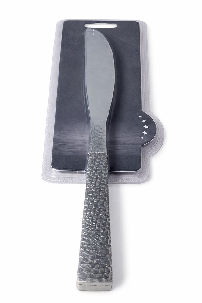 CUCHILLO METAL PLATEADO 4PCS EP-4KN-SL21