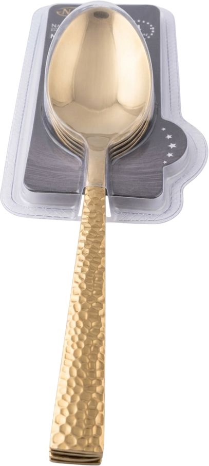 CUCHARA METAL DORADA 4PCS EP-4DS-CP23