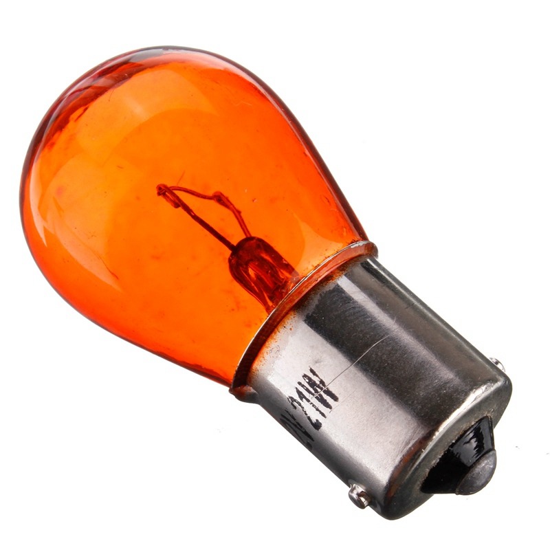 BOMBILLO P/VIA AUTO AMBAR 1 CONTACTO 1073 12V
