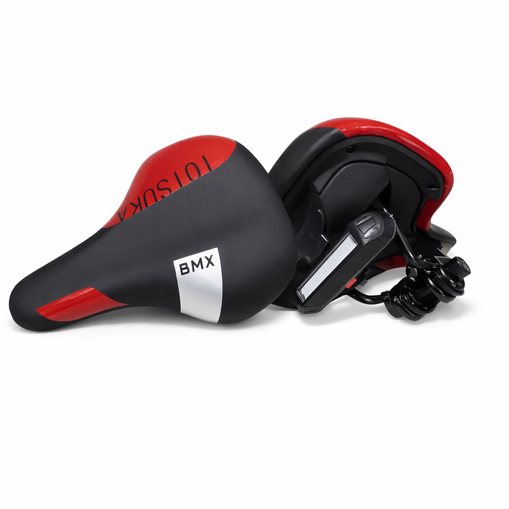ASIENTO BMX CON LUZ CON BROCHE BMX-076