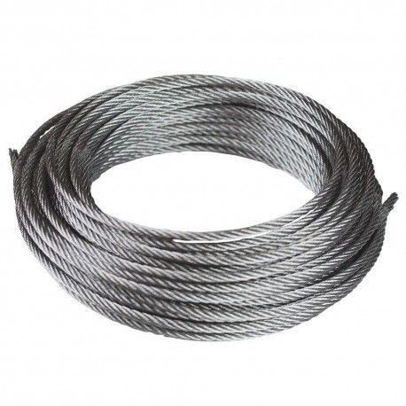CABLE DE ACERO 3/16   ( MTS )