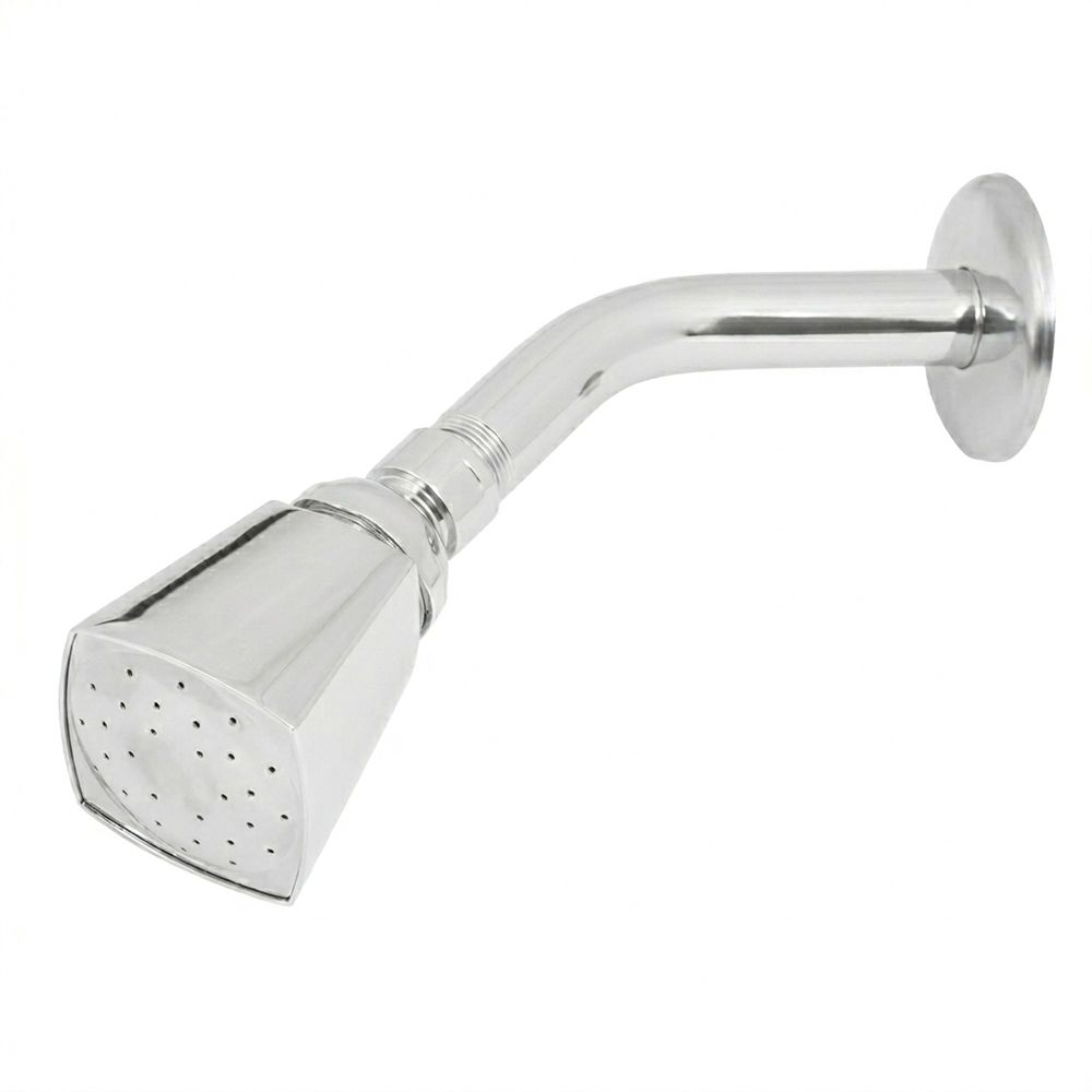 REGADERA PLASTICA CABEZA CUADRADA CROMADA CON NIPLE GVB-HL-DP-19