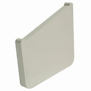 TAPAS P/CANALETA PVC LISA (PAR) AMANCO 914026