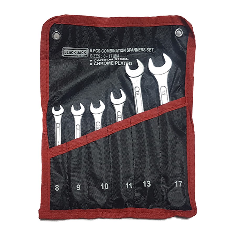 LLAVE COMBINADA 6 PZAS. 8 A 17MM .