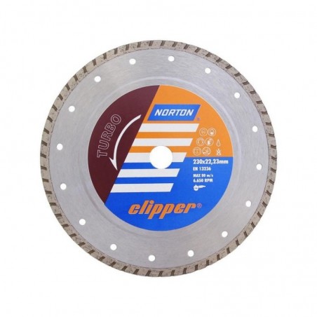 DISCO CLIPPER 230x8x22.23 TURBO (NC)