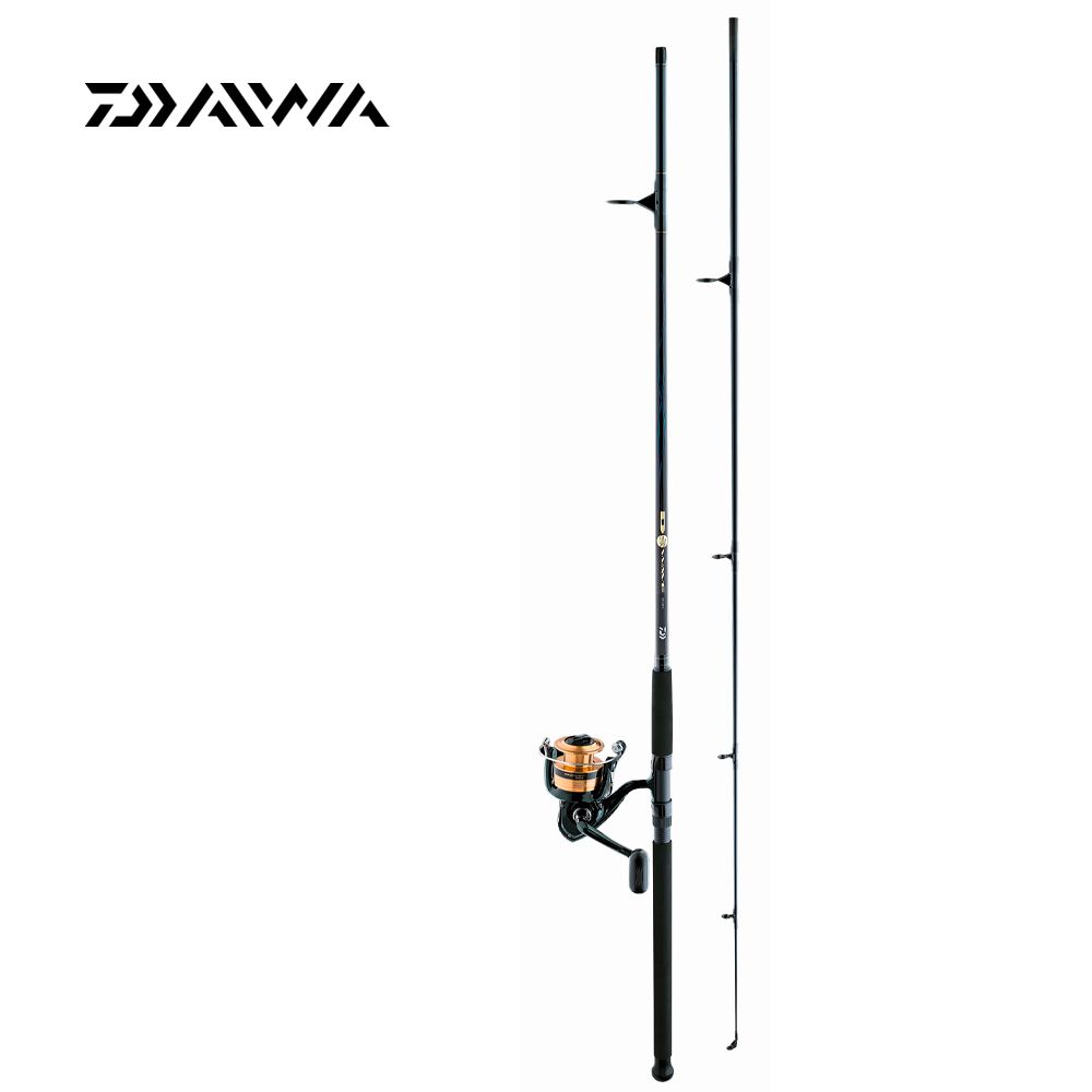 CAÑA PESCA CON CARRETE SPINNING DAIWA SW D-WAVE 50/9 DW50F902M