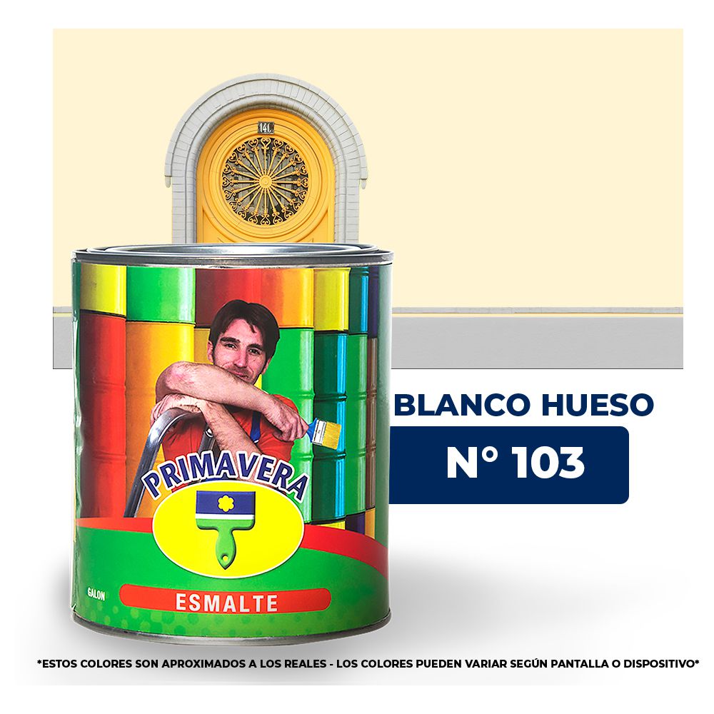 ACEITE PRIMAVERA BLANCO HUESO  Nº 103 GALON (NC)