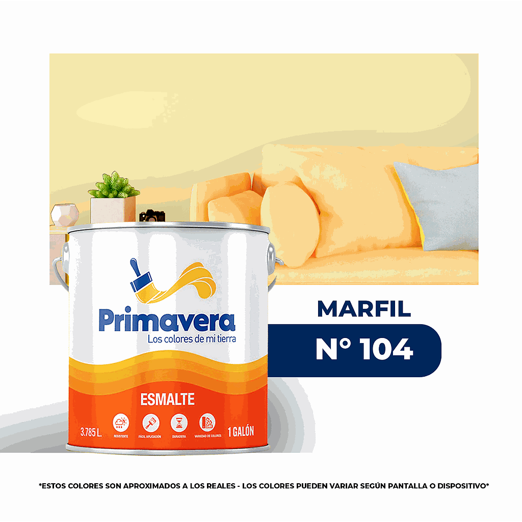 ACEITE PRIMAVERA  MARFIL  Nº 104 GALON