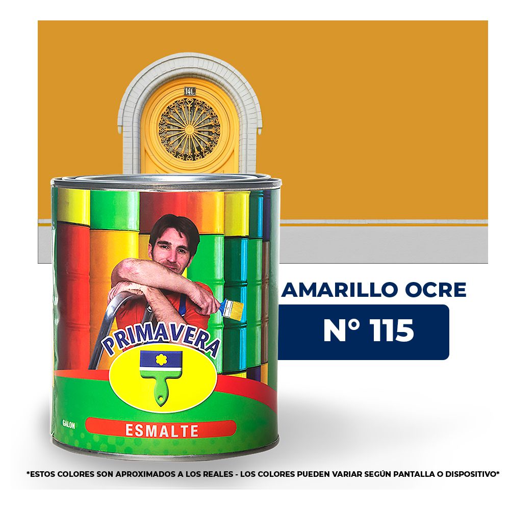 ACEITE PRIMAVERA  AMARILLO OCRE  Nº 111  GALON