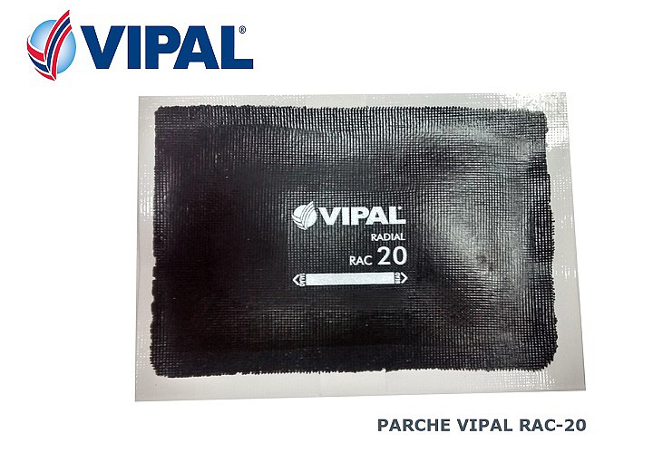 PARCHE RADIAL RAC-20 VIPAL (UNIDAD) 120x80MM