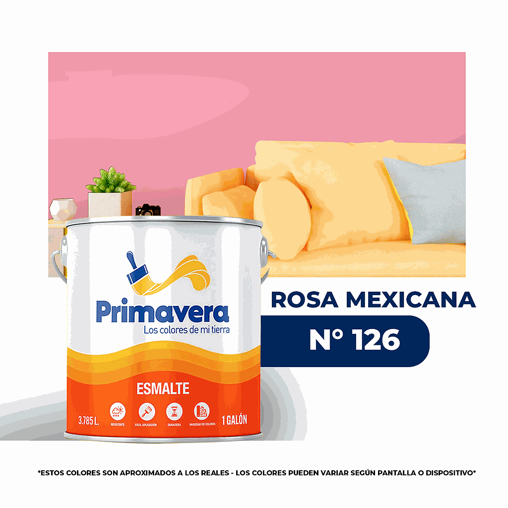 ACEITE PRIMAVERA  ROSA MEXICANA  Nº 126 GALON