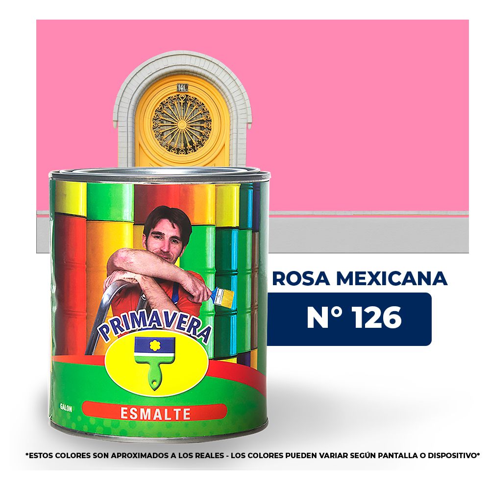 ACEITE PRIMAVERA  ROSA MEXICANA  Nº 126 GALON