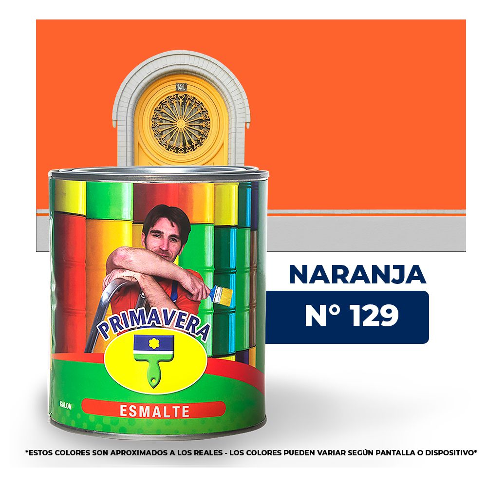ACEITE PRIMAVERA  NARANJA  Nº 129 GALON (NC)