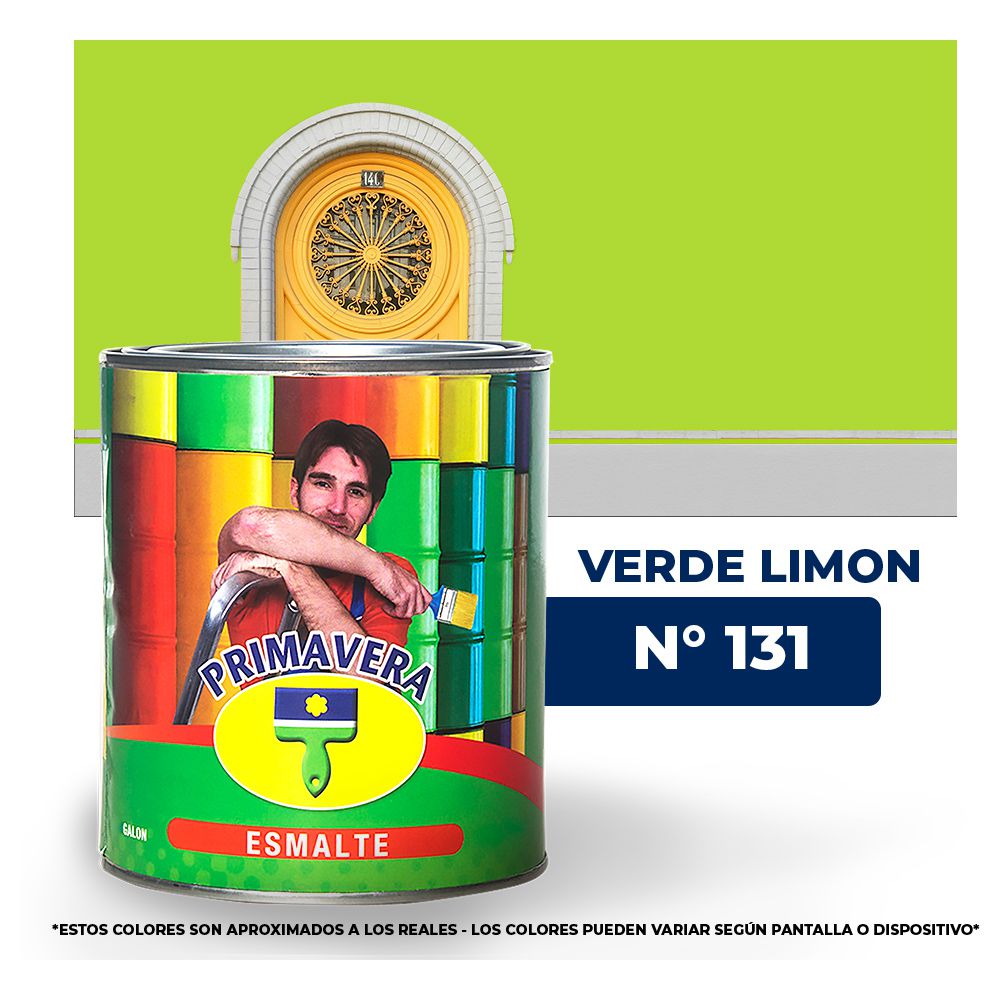 ACEITE PRIMAVERA  VERDE LIMON  Nº 131 GALON