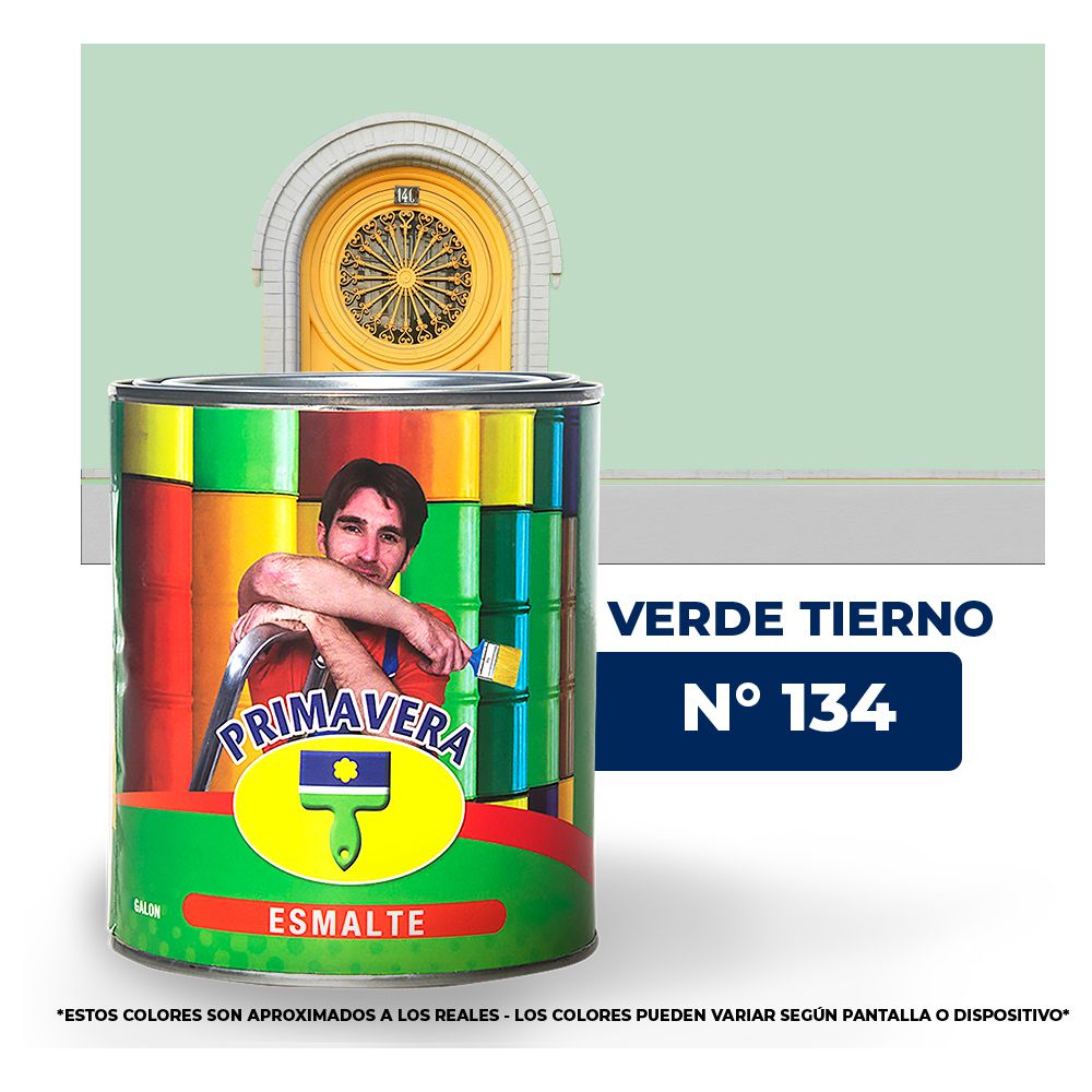 ACEITE PRIMAVERA  VERDE TIERNO  Nº 134 GALON