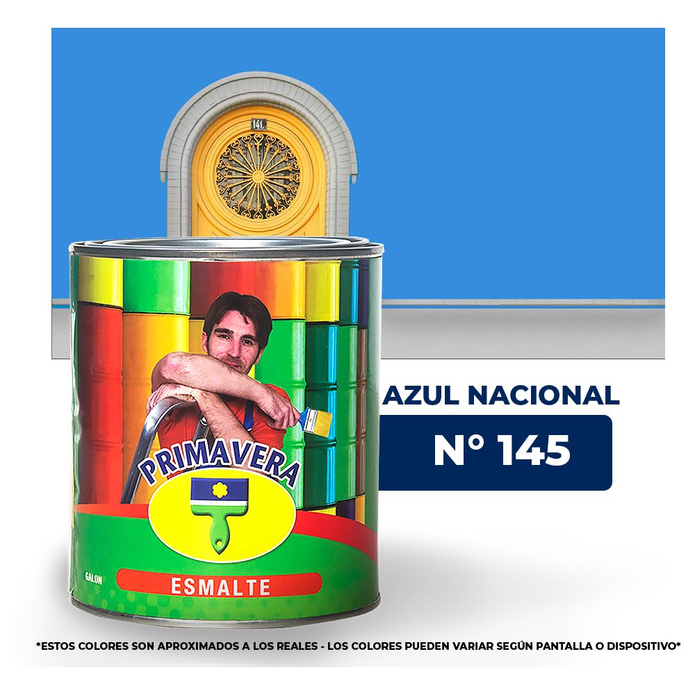 ACEITE PRIMAVERA  AZUL  NACIONAL  Nº 145 GALON (NC)
