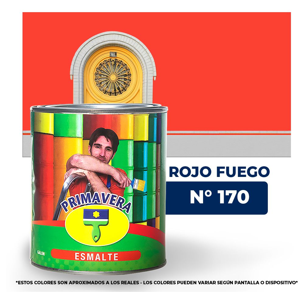ACEITE PRIMAVERA ROJO FUEGO Nº 170 GALON