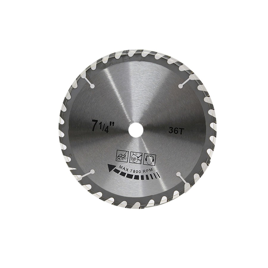 DISCO P/SIERRA CIRC. TUNGS. P/MADERA 7 1/4 X 36D X 5/8 (DESC)