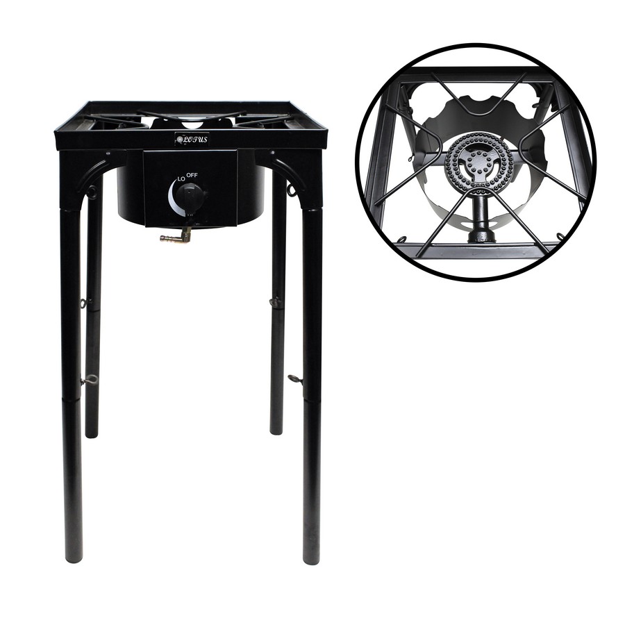 COCINA HIERRO CON MESA 1 QUEMADOR CA-EX01