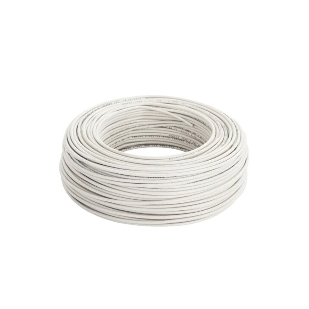 ALAMBRE CABLEADO THHN 10 BLANCO (1 CAJA=100 MTS)