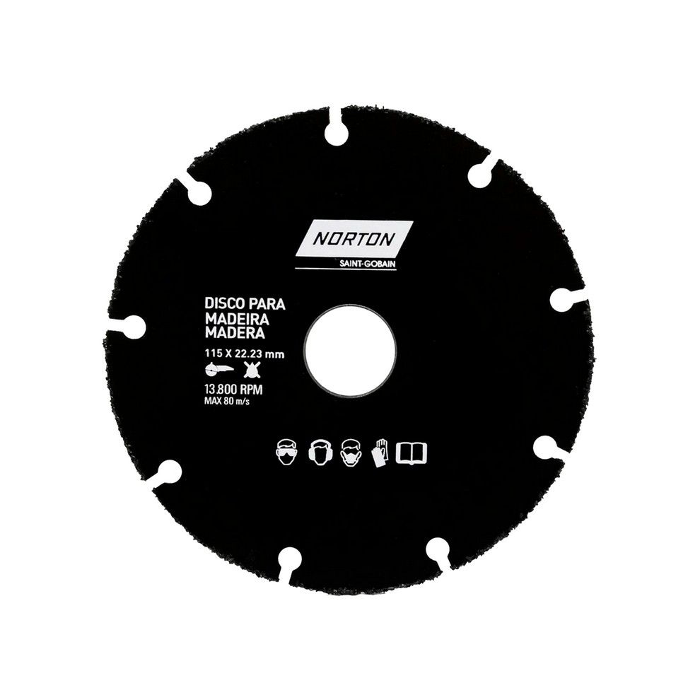 DISCO P/MADERA NORTON T41 4 1/2 X 1 MM X 7/8