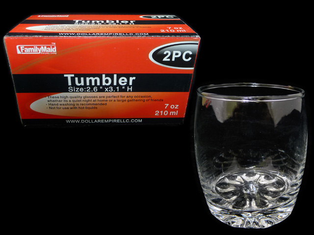 VASO DE CRISTAL 2 PZS 20001