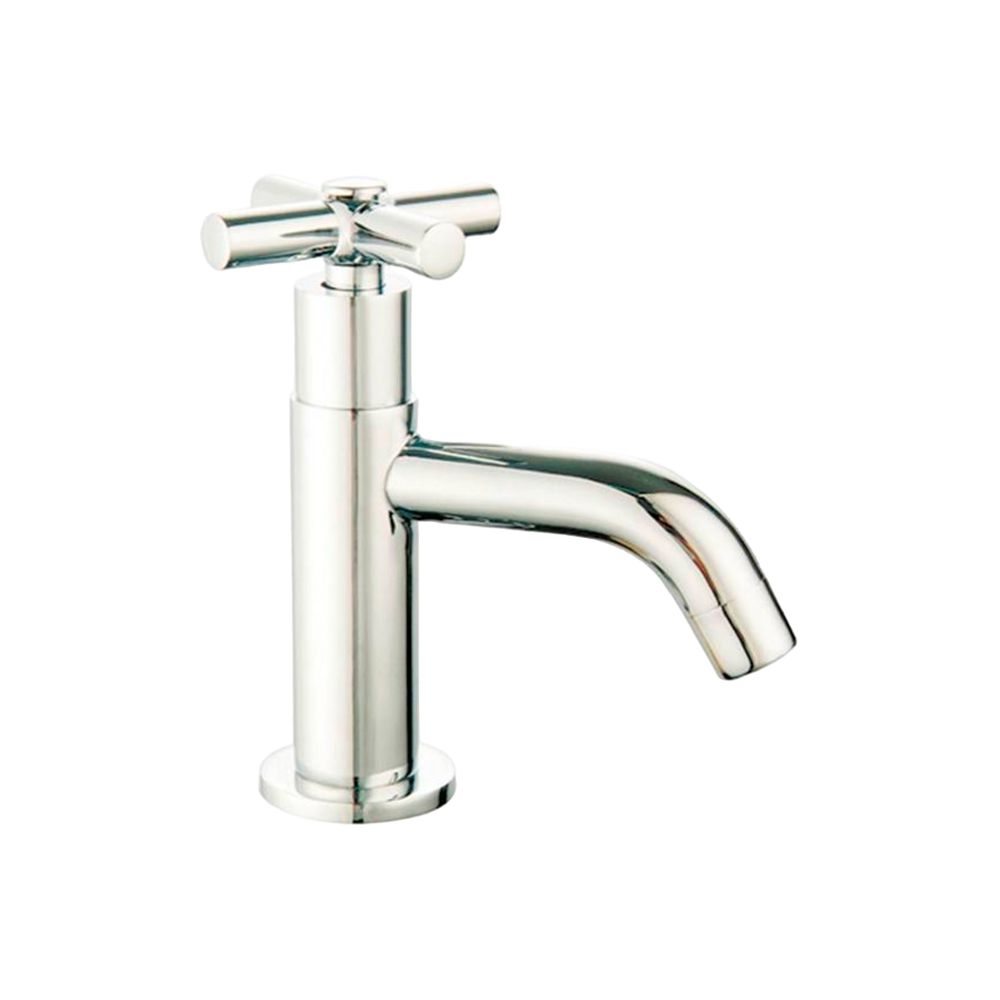 LLAVE LAVABO SENC. METAL CRUZ PP 040-CSCPC (NC)