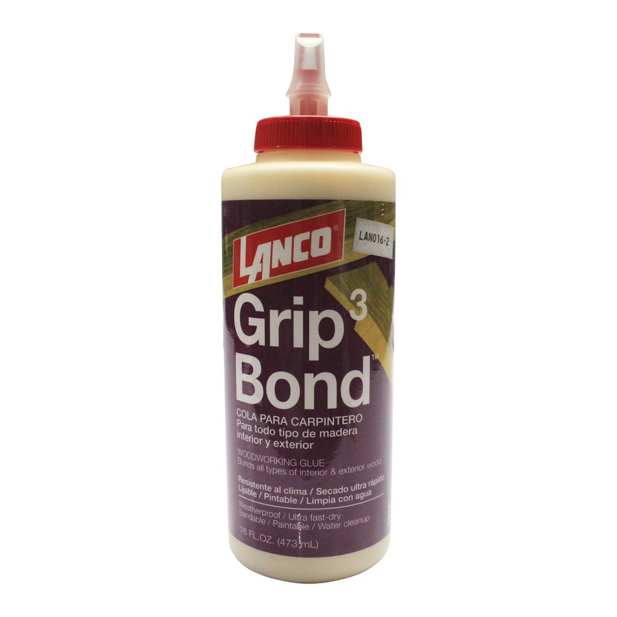 PEGAMENTO AMARILLO PARA CARPINTERIA GRIP BOND 3 - 1/8 GAL. LANCO