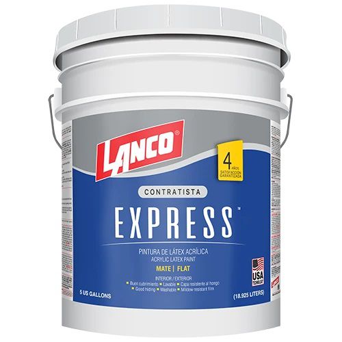 PINTURA EXPRESS LATEX BLANCO CUBETA LANCO