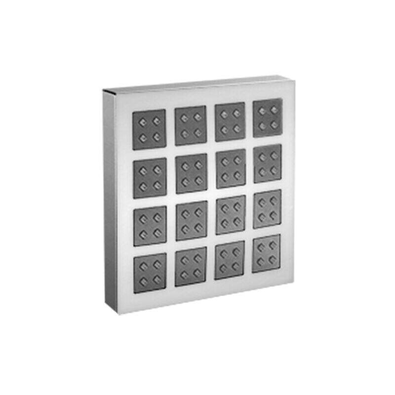 REGADERA CUADRADA 6 PULG MET-016